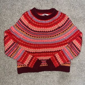 American Eagle Outfitters Multicolor Knit Sweater